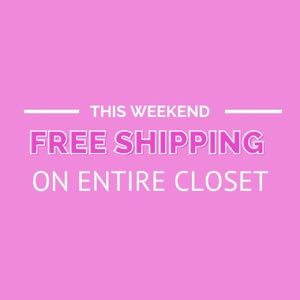 🎈Free Shipping on ALL ITEMS this weekend 🎈